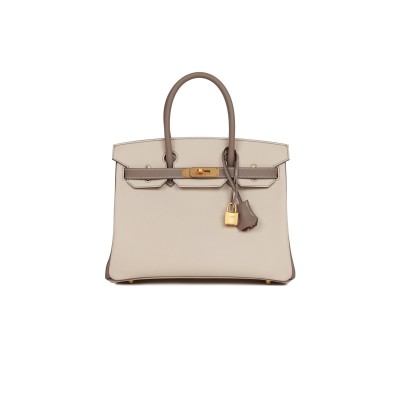 HERMES BIRKIN 30 EPSOM BRUSHED GOLD HARDWARE (30*22*16cm)
